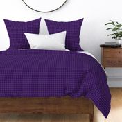 Gingham Pattern - Grape and Deep Violet