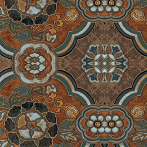 Chinese Brocade Rusty - St Croix 4