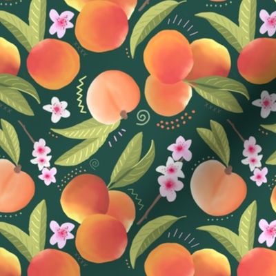 Peach Party, Forest Green
