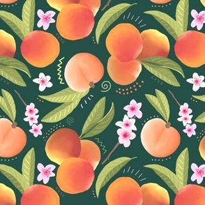 Peach Party, Forest Green