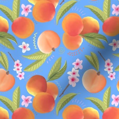 Peach Party, Periwinkle 