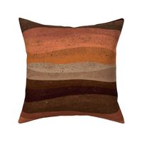 Textured Desertscape, Dusky Terra Cotta by Brittanylane