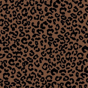 cheetah coordinate fabric - leopard print, muted neutral