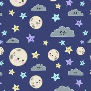 Moons and stars