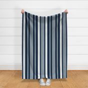 coastal navy blue white stripe ticking americana farmhouse cottage core beach coastal terriconraddesigns