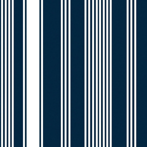 coastal navy blue white stripe ticking americana farmhouse cottage core beach coastal terriconraddesigns