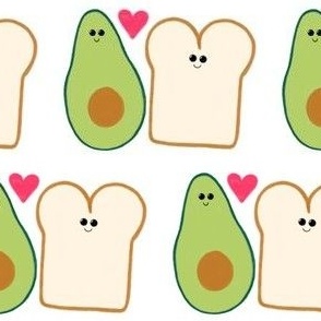 avocado loves toast