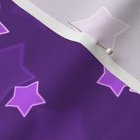 Large Starry Bokeh Texture - Grape Color