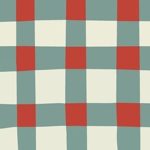 Hand-drawn Gingham-Dave's Diner Palette