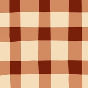 Hand-drawn Gingham-terracotta-chili pepper-vanilla-SF Fall2021