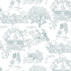 Texas Toile Jamestown Blue