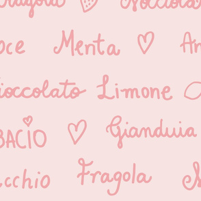 Gelato Flavours | Tutu Pink Large