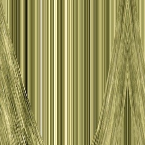 STSS2L - Large -  Southwestern Stripes in Olive Green