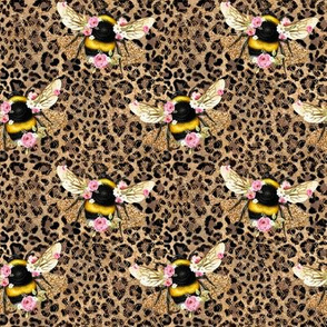 Queen Bees Floral on CHeetah