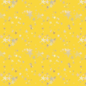 stellar confetti - yellow