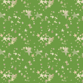 stellar confetti - green