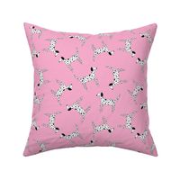 Dalmations on Pink