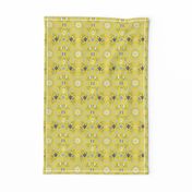 FOLKSY FLORALS PARTY YELLOW SMALL