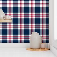 New England Football Plaid