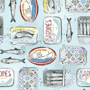 Sardines Portugese - wallpaper - SMALL