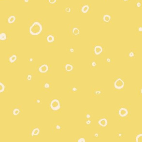 Bubble Spots - large Scale -  Bright yellow