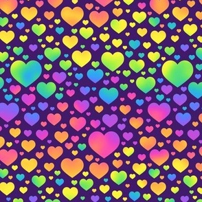 Neon Hearts Valentine's Day