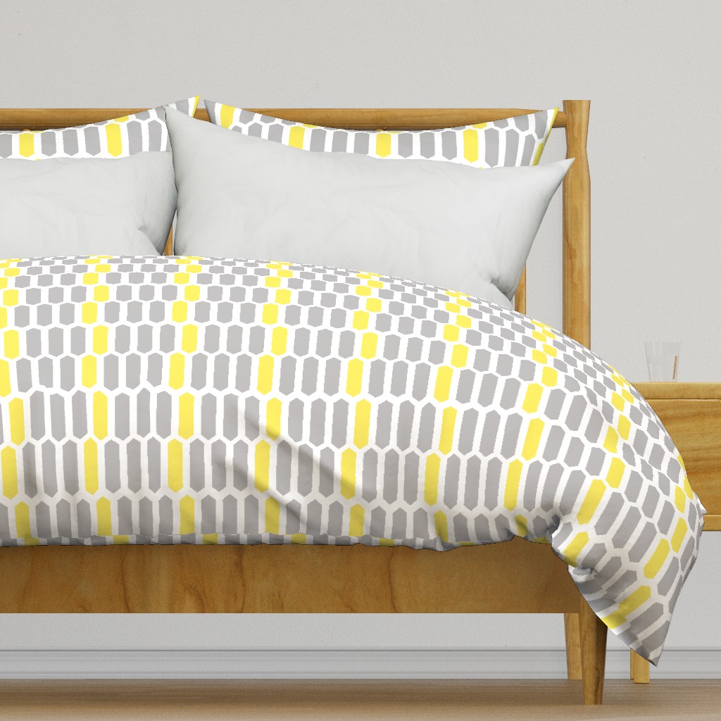 Gray and Yellow Geometric