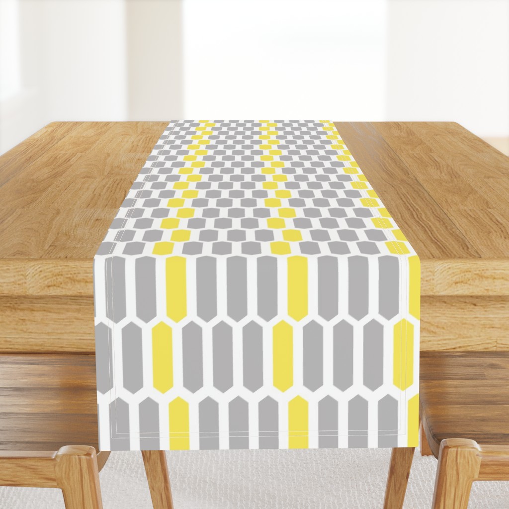 Gray and Yellow Geometric