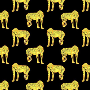 Wild Cheetahs! - black, medium 