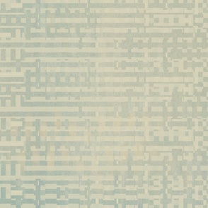 Grunge Paint 750 - Digital Geometric - Historic Colorway