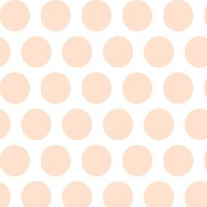 Windowsill Dots - Pink on White Large