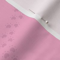 Paw Prints Pink