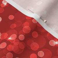 Sparkly Bokeh Pattern - Ladybird Red Color