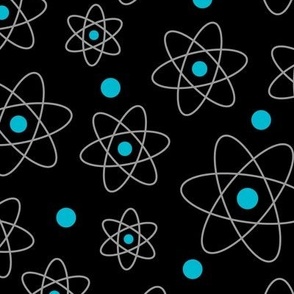 Atomic Symbol Fabric, Wallpaper and Home Decor | Spoonflower