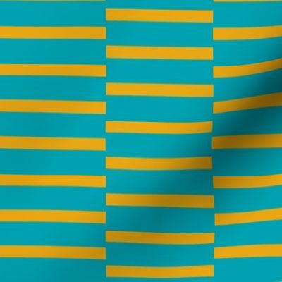 binding stripes, blue-yellow