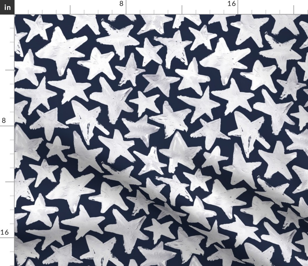 Freedom Star - Navy - Reduced Scale