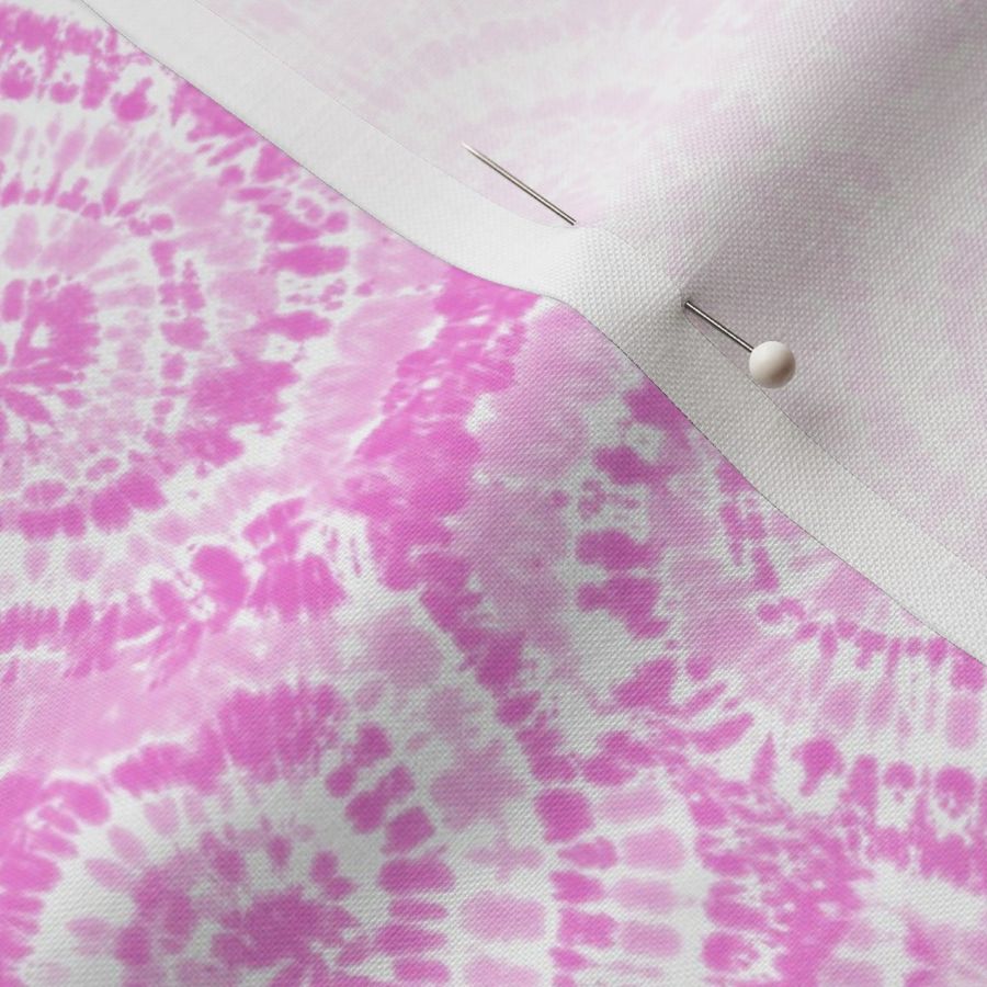 (extra small scale) pink tie dye swirls - C21