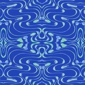 Blue Streams of Eddies and Swirls (#2)