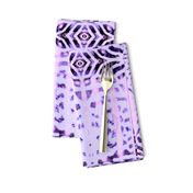 CRITTER SKIN ABSTRACT- pink purple black light blue-MIRROR