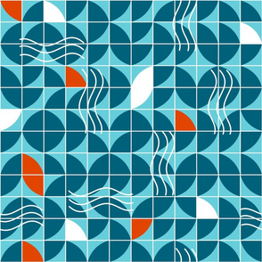 Abstract Waterways Puzzle 