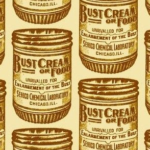 Bust Enlargement Cream  1890's advertisement