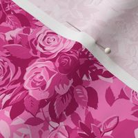 Camo Rose - small scale - pink