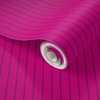Small Vertical Pin Stripe Pattern - Medium Magenta and Deep Magenta