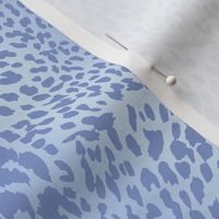 Blue leopard Print 