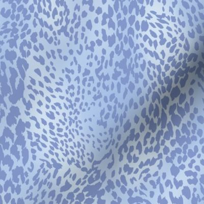Blue leopard Print 