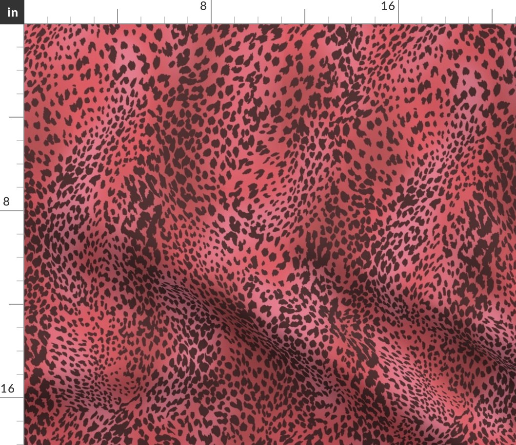 Leopard Print Cosmetic Pink