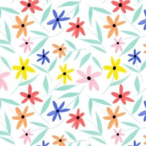 Trend Color Flowers - 5x5