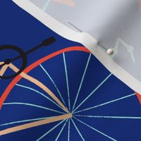 Bicycles (blue) (sideways)