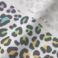 Leopard Print in Playful Pastel Gradient  (Medium Size)
