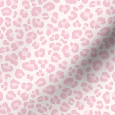 Leopard Print: Baby Pink